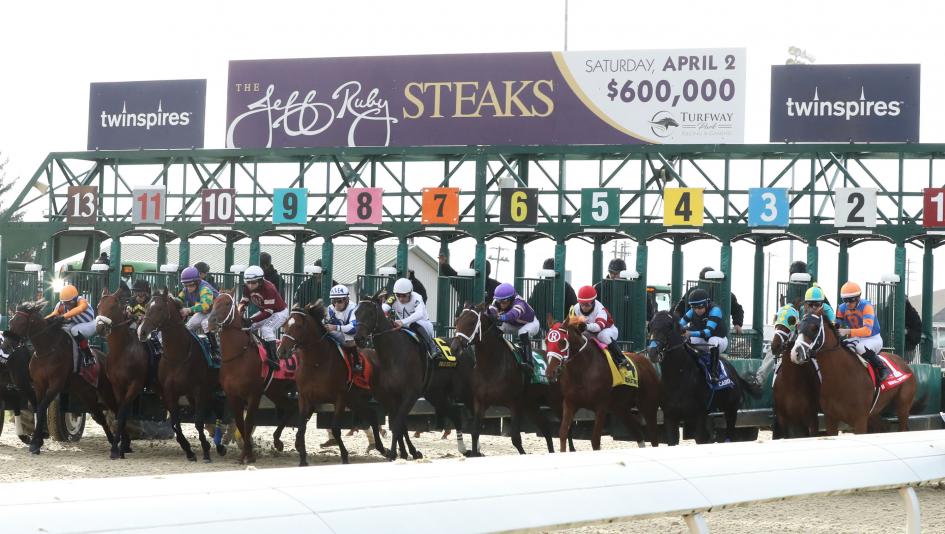 Jeff Ruby Steaks, Turfway Park, Major Dude, Congruent, Horse Racing, Kentucky Derby